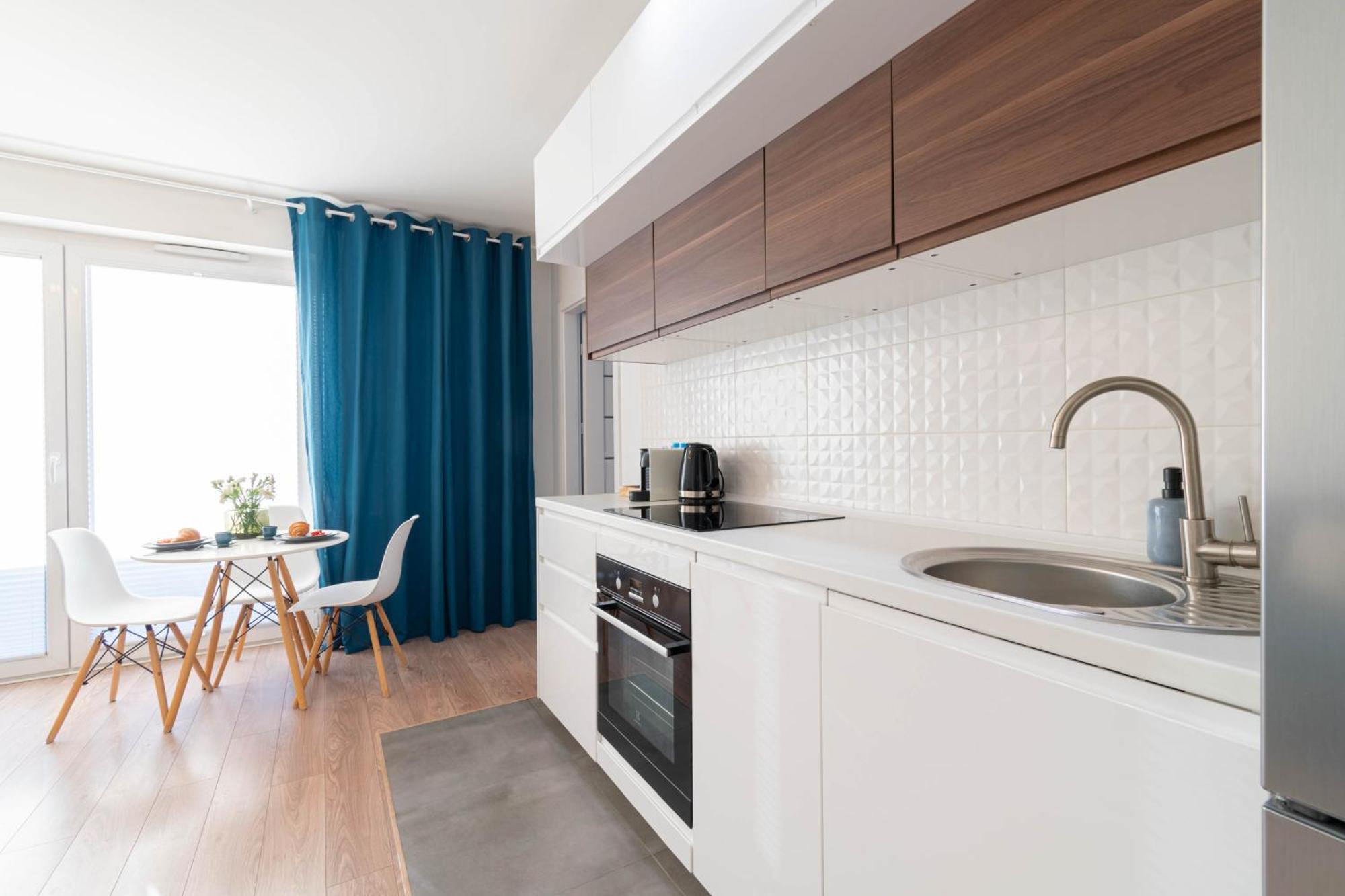 Appartamento Oasis Trzy Stawy - Free Parking - Self Check-In Katowice Esterno foto