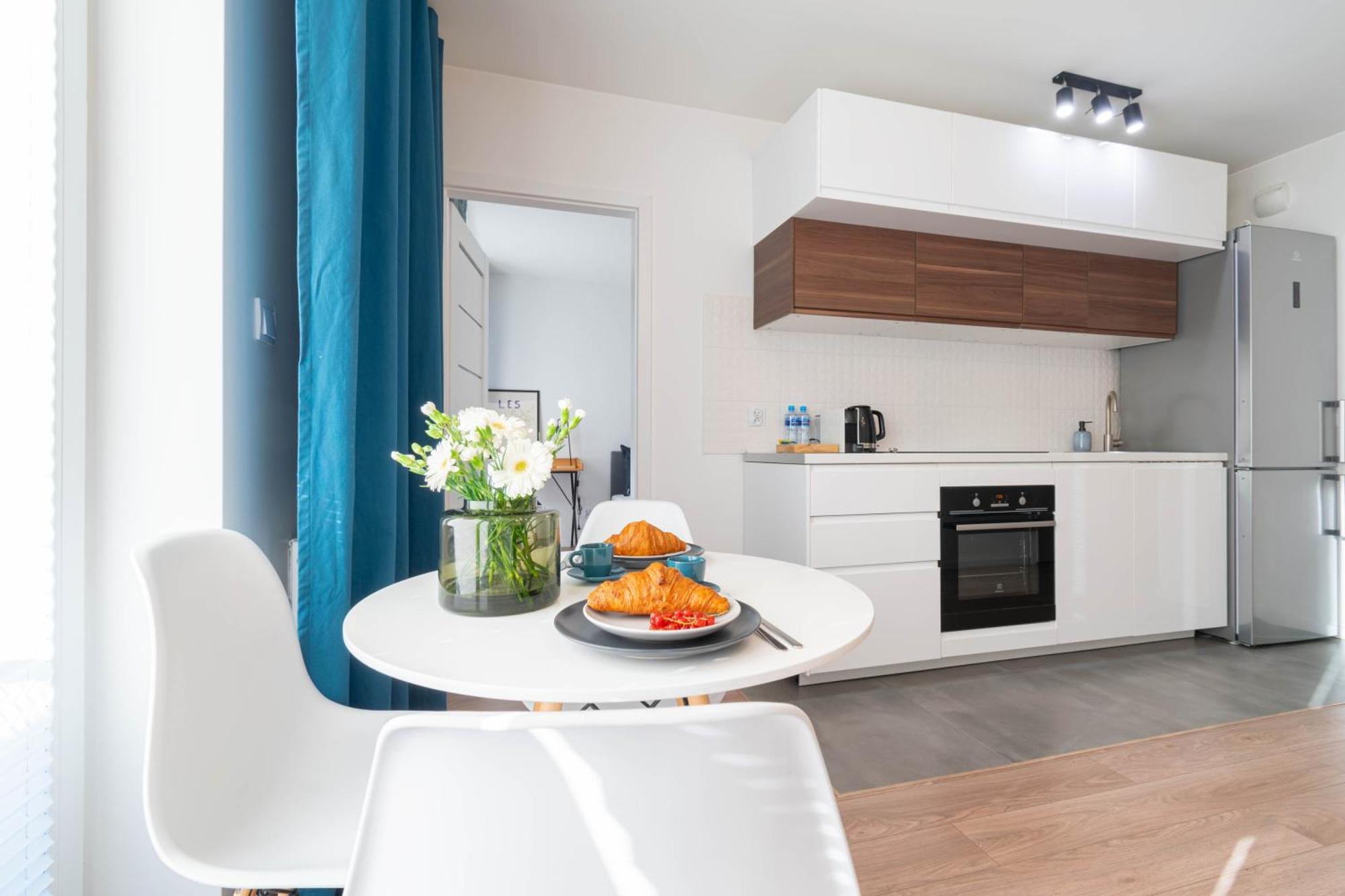 Appartamento Oasis Trzy Stawy - Free Parking - Self Check-In Katowice Esterno foto